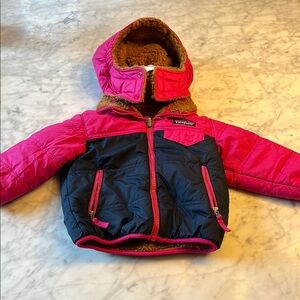 Patagonia Fuchsia and Black Kids' Jacket